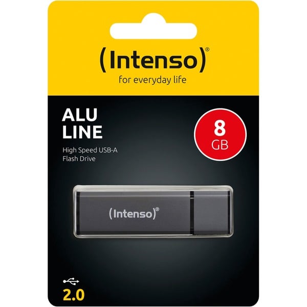 Intenso Alu Line 8 GB, USB-Stick - Intenso - vue 3