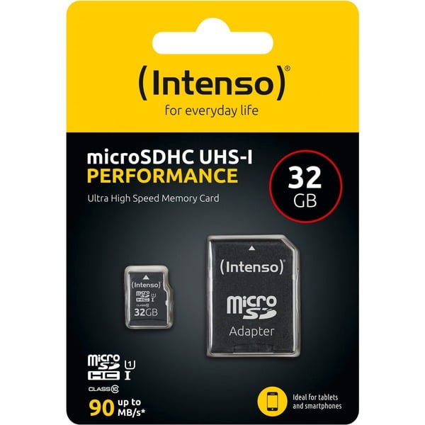 Intenso UHS-I Performance 32 GB microSDXC, Speicherkarte - Intenso - vue 4