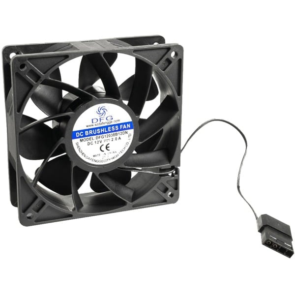 Inter-Tech DFG12038B12DN 120x120x38, Gehäuselüfter - Inter-Tech
