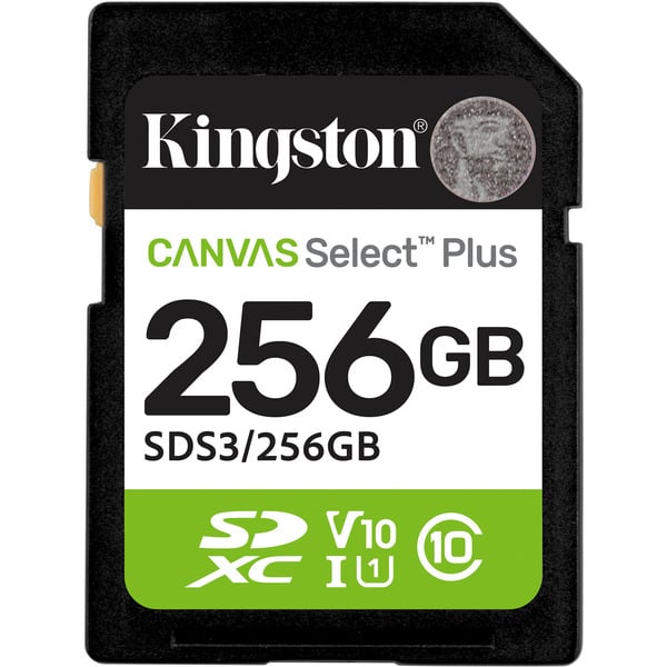 Kingston Canvas Select Plus 256 GB SDXC, Speicherkarte - Kingston