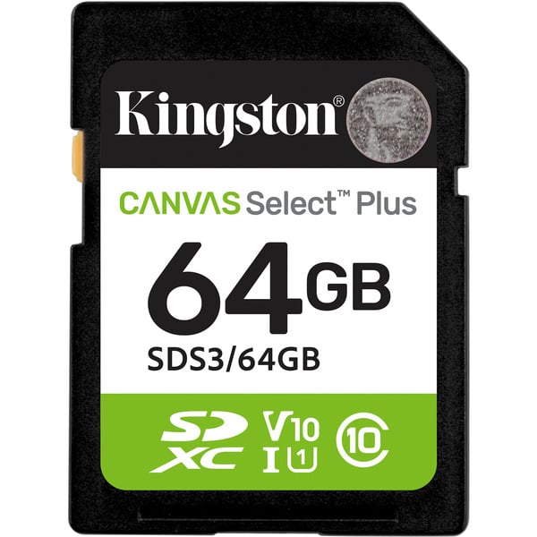 Kingston Canvas Select Plus 64 GB SDXC, Speicherkarte - Kingston
