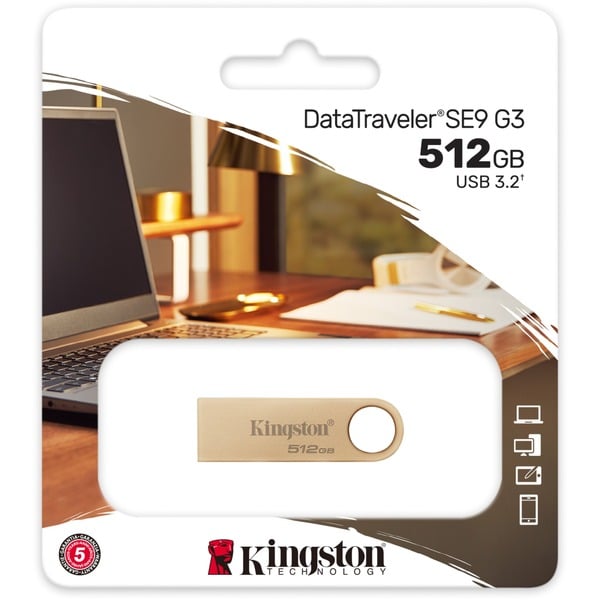 Kingston DataTraveler SE9 G3 512 GB, USB-Stick - Kingston - vue 3