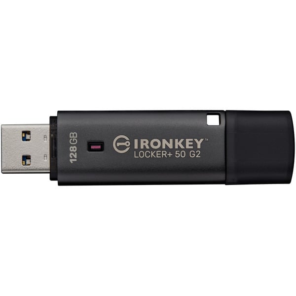Kingston IronKey Locker+ 50 G2 128 GB, USB-Stick - Kingston - vue 2