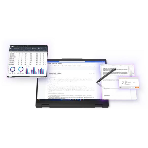 Lenovo ThinkPad T14s 2-in-1 G1 (21R3005MGE) - Lenovo - vue 21