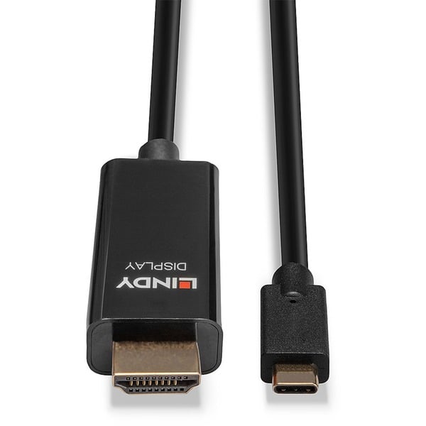 Lindy USB Adapterkabel, USB-C Stecker > HDMI Stecker - Lindy - vue 2