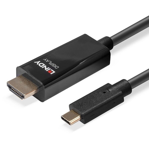 Lindy USB Adapterkabel, USB-C Stecker > HDMI Stecker - Lindy - vue 3