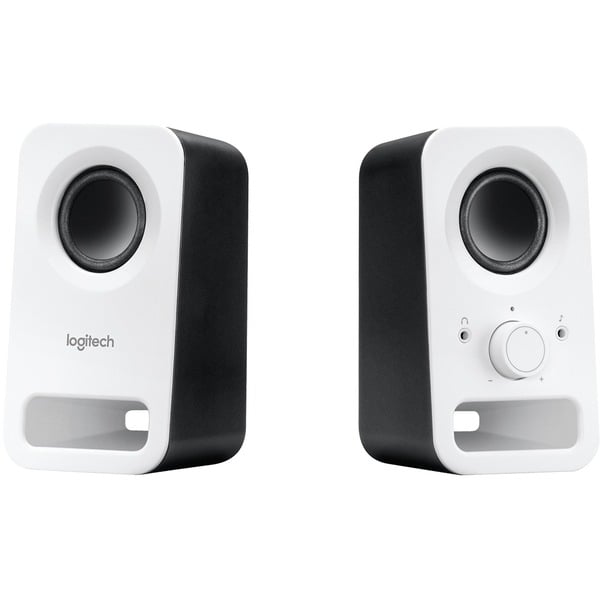 Logitech Z150 White 2.0, PC-Lautsprecher - Logitech - vue 4