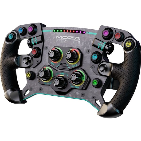 MOZA GS V2P GT Wheel Microfiber Leather, Austausch-Lenkrad - MOZA - vue 3