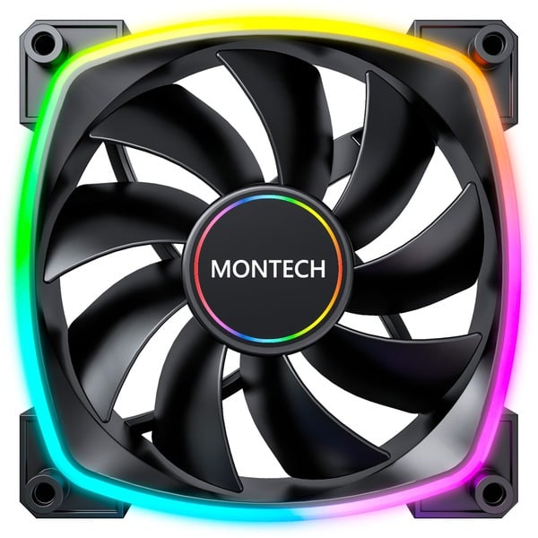 Montech AX140 PWM 140x140x25, Gehäuselüfter - Montech - vue 2