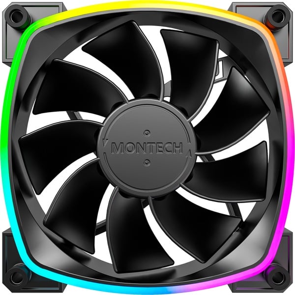 Montech RX120 PWM 120x120x25, Gehäuselüfter - Montech - vue 2
