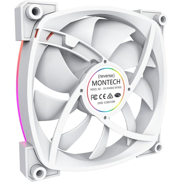 Montech RX140 PWM 140x140x25, Gehäuselüfter - Montech - vue 3