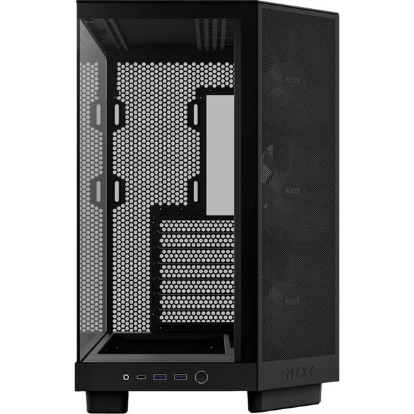 NZXT H6 Flow RGB, Tower-Gehäuse - NZXT - vue 3