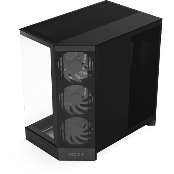 NZXT H9 Flow RGB, Tower-Gehäuse - NZXT - vue 3