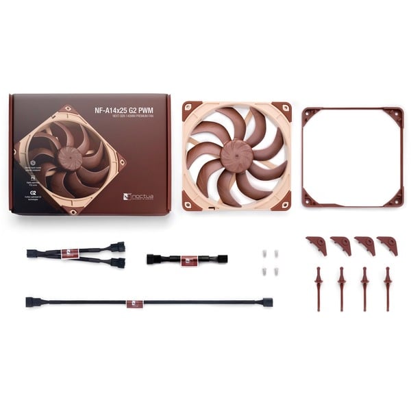 Noctua NF-A14x25 G2 PWM, Gehäuselüfter - Noctua - vue 5