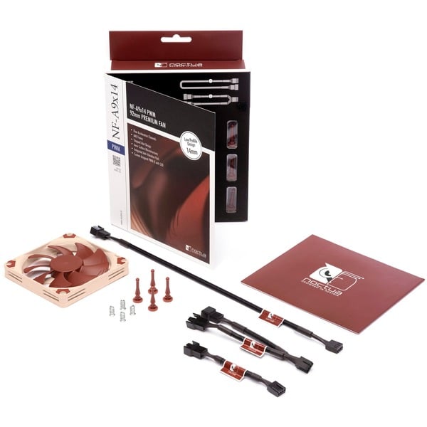 Noctua NF-A9x14 PWM, Gehäuselüfter - Noctua - vue 6
