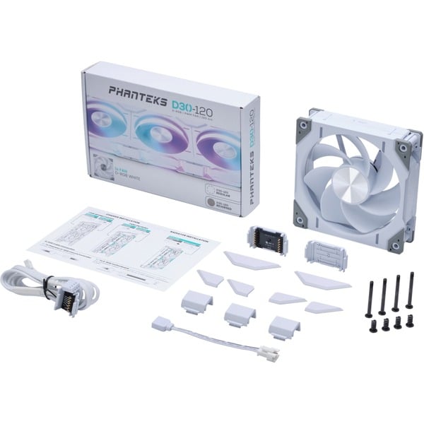 Phanteks D30-120 PWM Reverse DRGB, Gehäuselüfter - Phanteks - vue 6