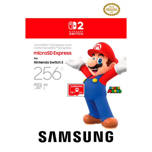 Samsung Nintendo Switch 2 microSD Express Card 256 GB, Speicherkarte - Samsung - vue 2