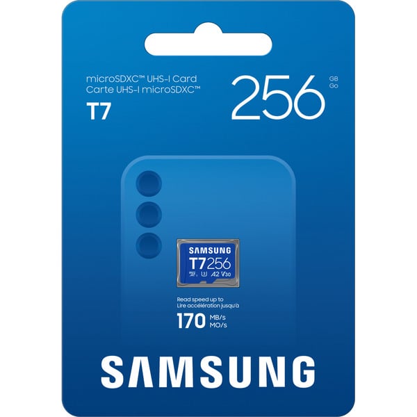 Samsung T7 microSDXC 256 GB, Speicherkarte - Samsung - vue 4