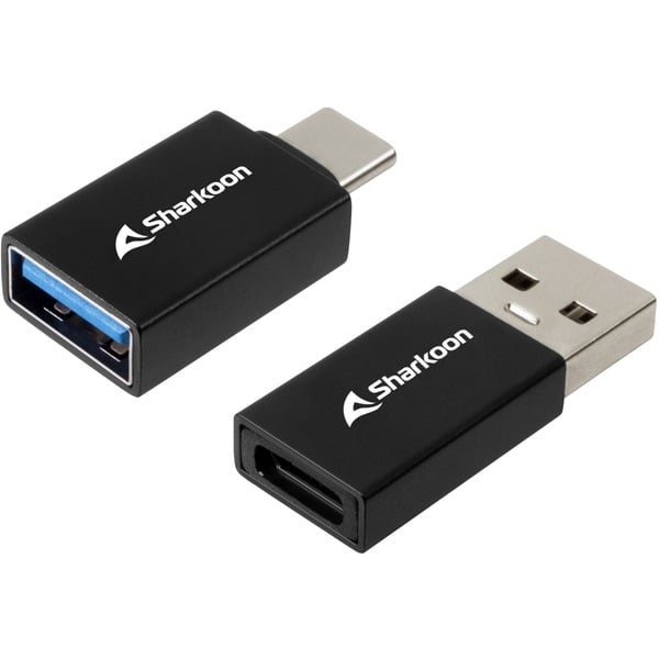 Sharkoon USB 3.2 Gen 1 Adapter OfficePal, USB-A > USB-C / USB-C > USB-A - Sharkoon - vue 2