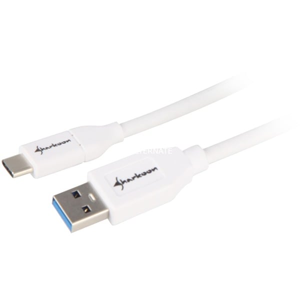 Sharkoon USB 3.2 Gen 2 câble, USB-A Stecker > USB-C Stecker - Sharkoon - vue 2