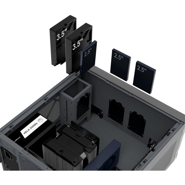 SilverStone SST-CW04TB Crown 04, HTPC-Gehäuse - SilverStone - vue 20
