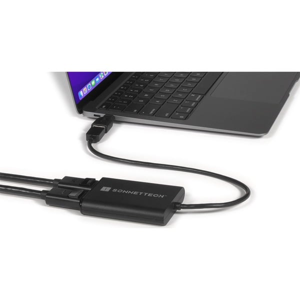 Sonnet USB DisplayLink Adapter, USB-A Stecker > Dual 4K DisplayPort - Sonnet - vue 9