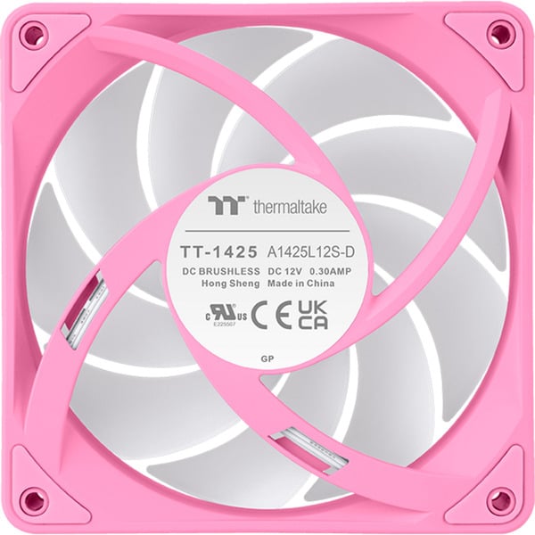Thermaltake CT140 EX ARGB Sync PC Cooling Fan Pink, Gehäuselüfter - Thermaltake - vue 6
