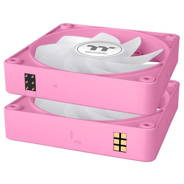 Thermaltake CT140 EX Reverse ARGB Sync PC Cooling Fan Pink, Gehäuselüfter - Thermaltake - vue 4