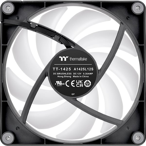 Thermaltake CT140 Reverse ARGB Sync PC Cooling Fan, Gehäuselüfter - Thermaltake - vue 5