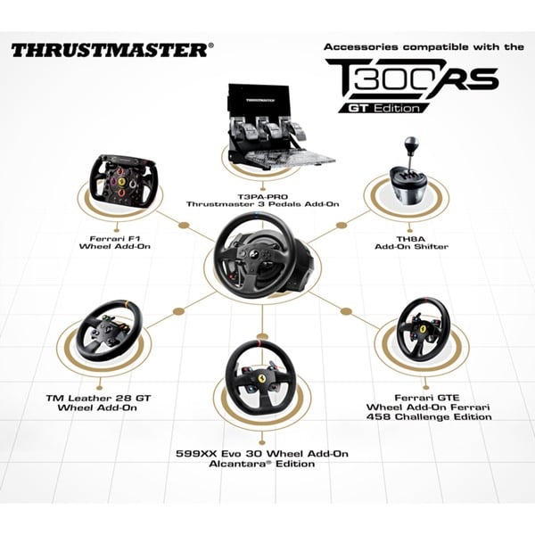 Thrustmaster T300 RS GT Edition, Lenkrad - Thrustmaster - vue 8