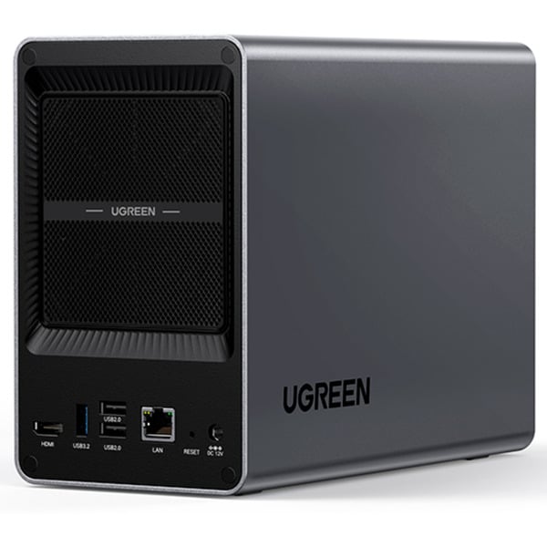 UGREEN DXP2800 + 2x 6 TB Seagate IronWolf HDD Bundle, NAS - UGREEN - vue 3