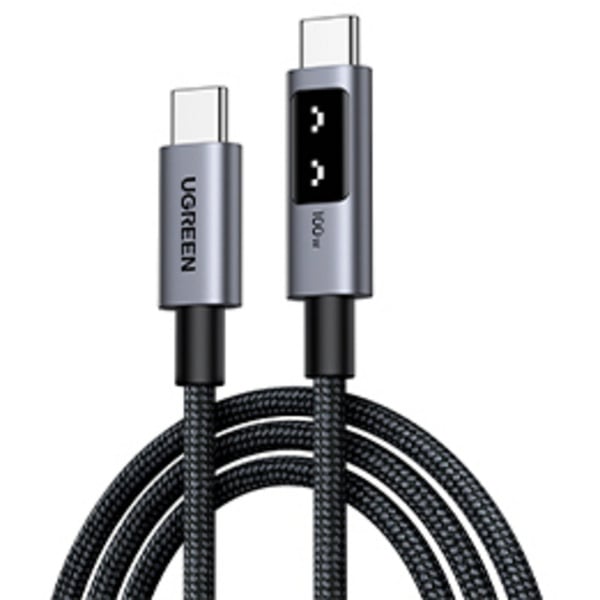 (€ 5,38 / 1 m) UGREEN Uno USB-C auf USB-C câble (100W) - UGREEN