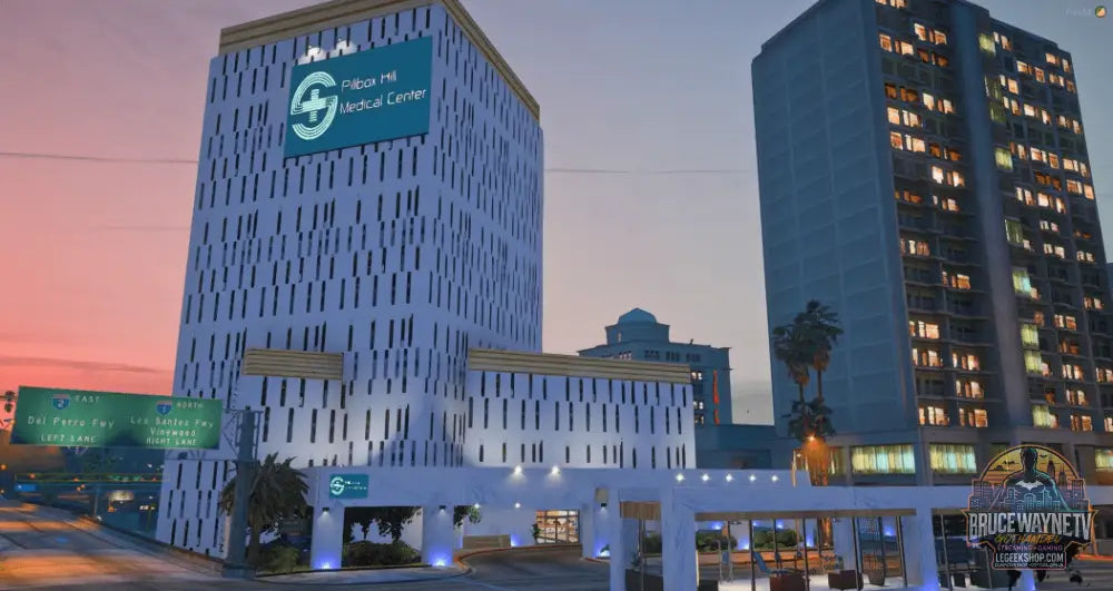 Philbox Hospital V1 — Mapping FiveM, vue 2, LeGeekShop