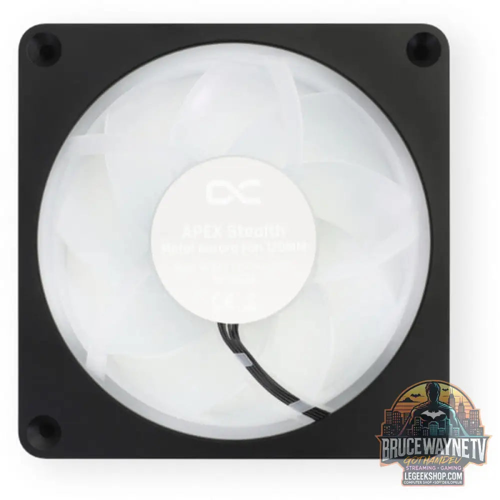 Alphacool Apex Stealth Metall Aurora 120, Gehäuselüfter - Alphacool - vue 3
