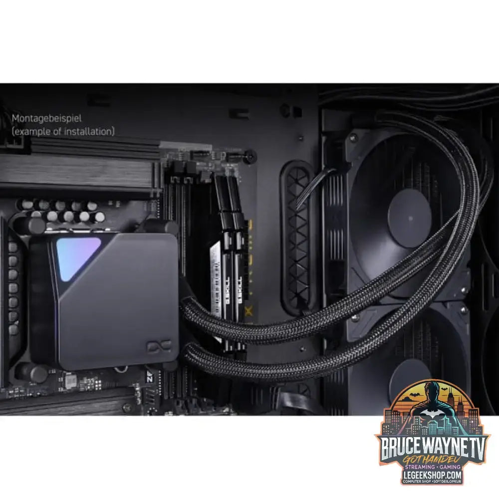 Alphacool Core Ocean T38 AIO 280mm, Wasserkühlung schwarz - Alphacool - vue 10
