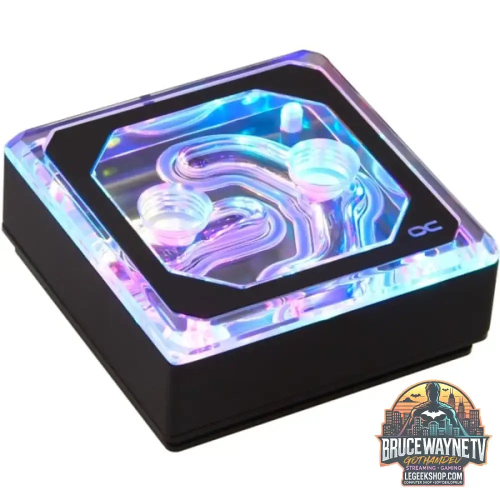 Alphacool Eisblock XPX Aurora Edge Acryl Black, CPU-Kühler transparent/schwarz - Alphacool