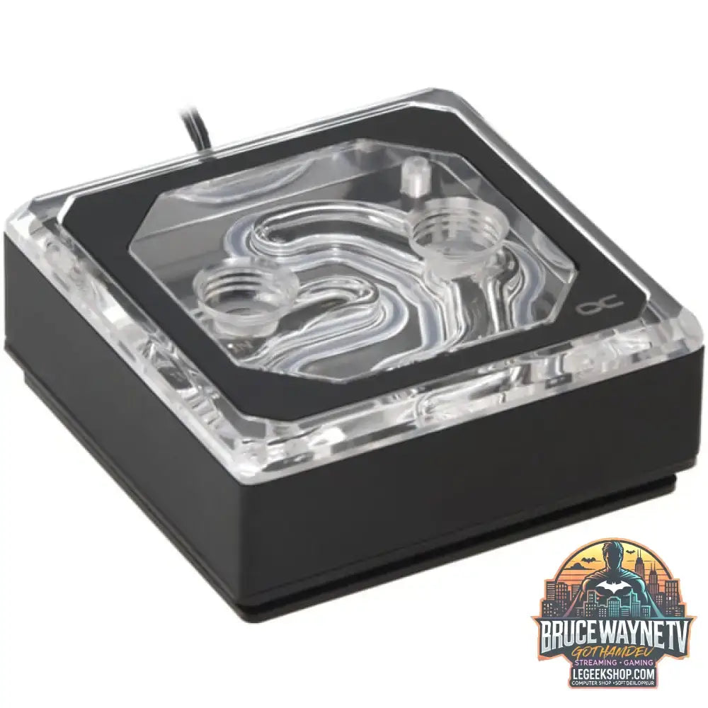 Alphacool Eisblock XPX Aurora Edge Acryl Black, CPU-Kühler transparent/schwarz - Alphacool - vue 3