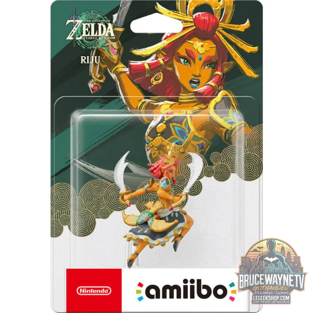 amiibo The Legend of Zelda Collection: Riju-Spielfigur - Nintendo - vue 2