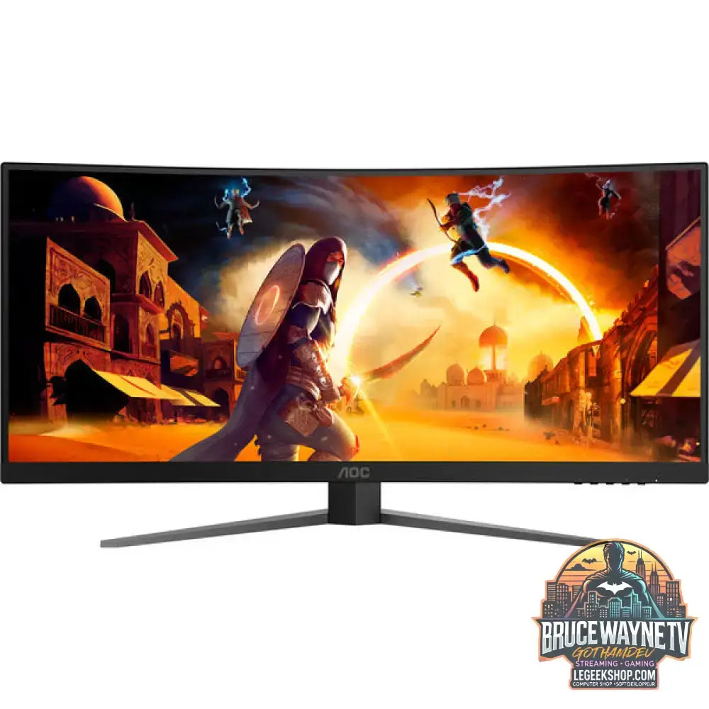 AOC CU34G4 34" QHD/WQHD VA 180 Hz - AOC - vue 3