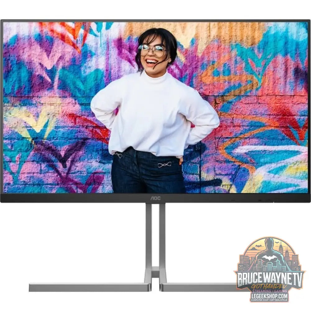 AOC U32U3CV 31,5" 3840 × 2160 px IPS 60 Hz - AOC - vue 3