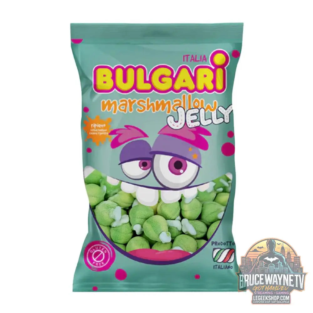 Apple Mallow guimauves en forme de pomme et fourrées de gelée (Paquet de 1kg) - Snacks & boissons importés