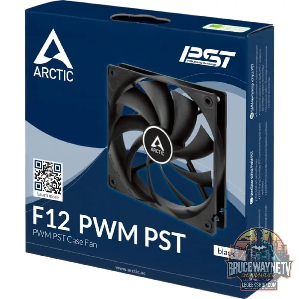 ARCTIC F12 PWM PST 120x120x25, Gehäuselüfter - ARCTIC - vue 4