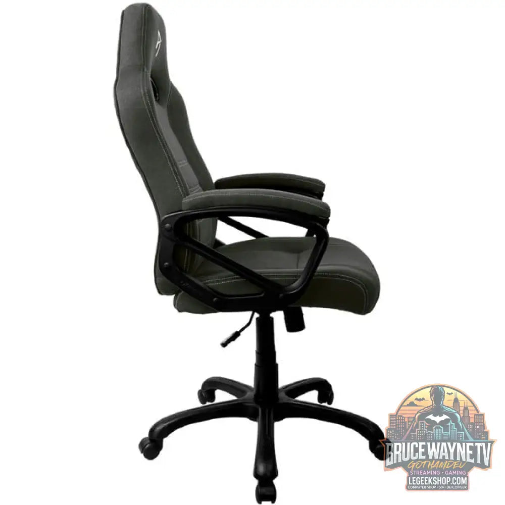 Arozzi Enzo Woven chaise gaming, tissu Black/Grey - Arozzi - vue 7