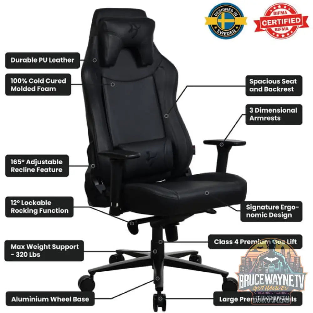 Arozzi Vernazza SoftPU XL, chaise gaming - Arozzi - vue 6