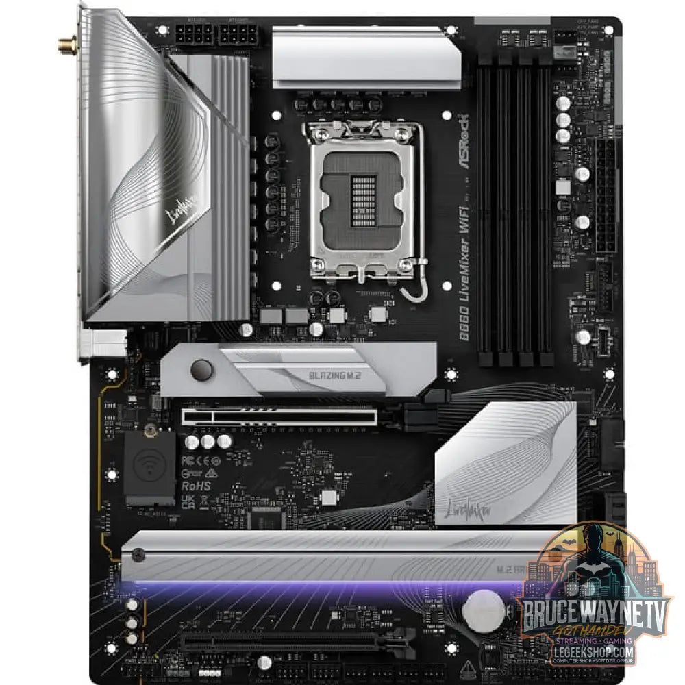 ASRock B860 LiveMixer WiFi, carte mère - ASRock - vue 3