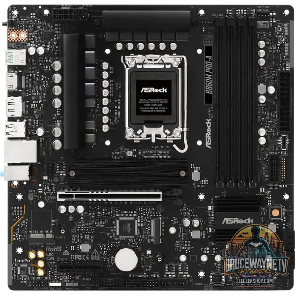 ASRock B860M Pro-A, carte mère - ASRock - vue 4