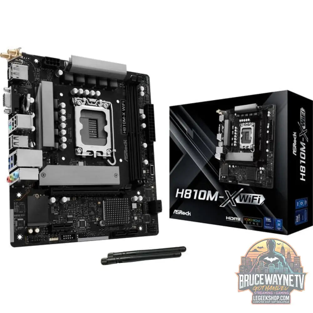 ASRock H810M-X WIFI, carte mère - ASRock