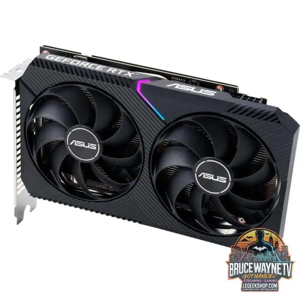 ASUS GeForce RTX 3050 DUAL OC V2, carte graphique Lite Hash Rate, 1x DisplayPort, 1x HDMI 2.1, DVI-D - ASUS - vue 5