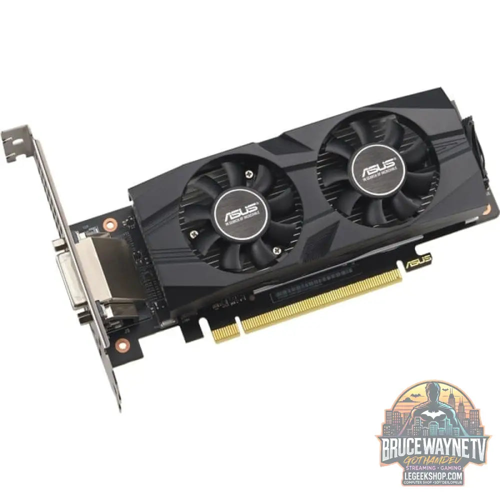 ASUS GeForce RTX 3050 LP-BRK, carte graphique 1x DisplayPort, 1x HDMI 2.1, 1x DVI-D - ASUS - vue 3