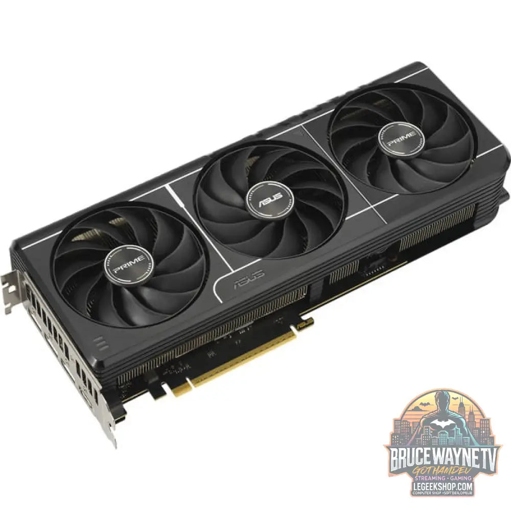ASUS GeForce RTX 5080 PRIME OC EVO, carte graphique DLSS 4, 3x DisplayPort, 1x HDMI 2.1 - ASUS - vue 3